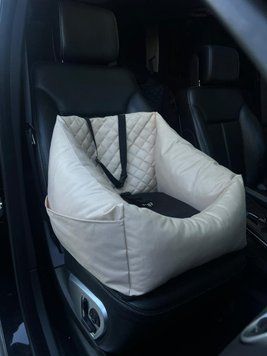 Автокрісло для собак "Voyage" Cлонова кістка VO-40-SK фото