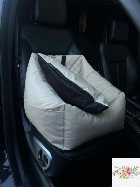 Автокрісло для собак "Voyage" Cлонова кістка VO-40-SK фото