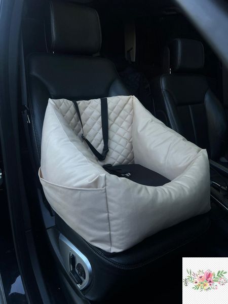 Автокрісло для собак "Voyage" Cлонова кістка VO-40-SK фото